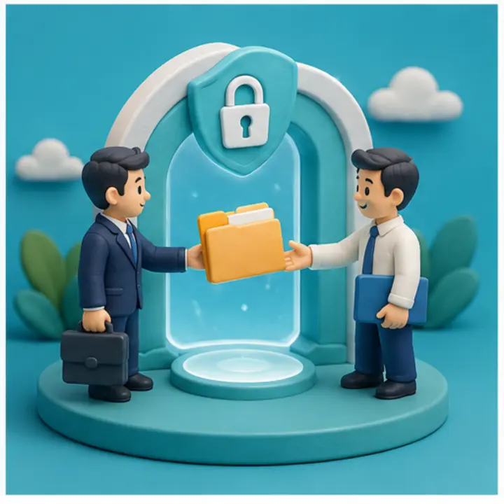 Miniature scene illustrating Customer & Partner Portals